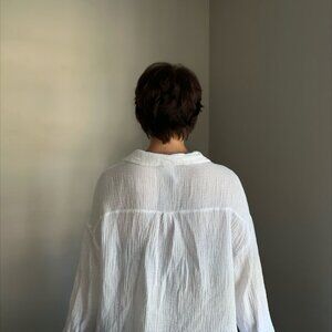 Button Up Blouse Longsleeve